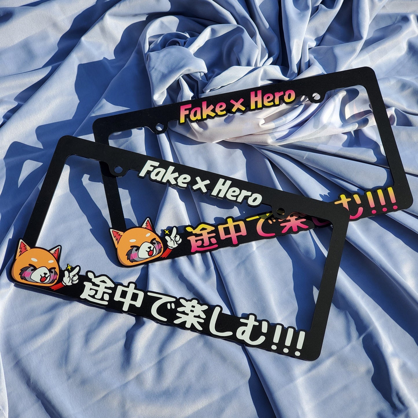 Enjoy Plate Frame (White)