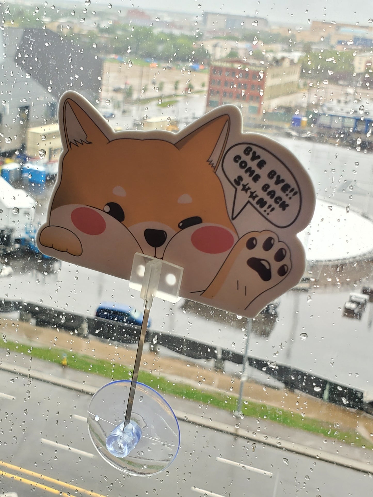 Shiba Swinging Air Freshener